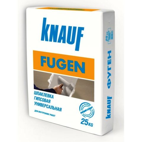 Universal gypsum putty from Knauf