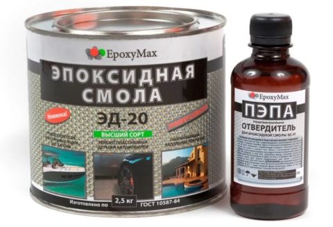 Two-component epoxy paint