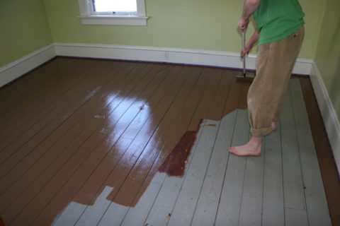 Floor painting