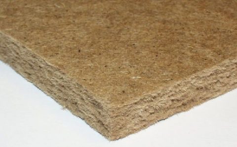 Wood foam slab