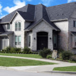 siding under a bar photo of houses