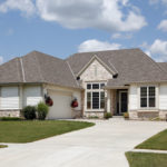 metal siding under a bar photo of houses